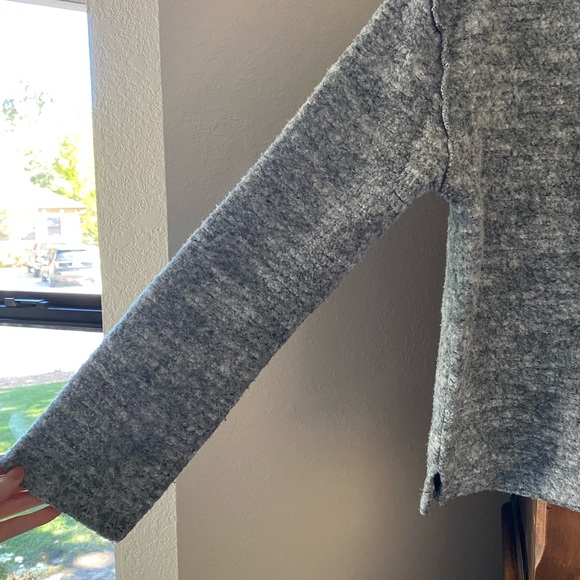 Zara Trafaluc Fall-Winter Collection Grey High Neck Sweater - Picture 7 of 14
